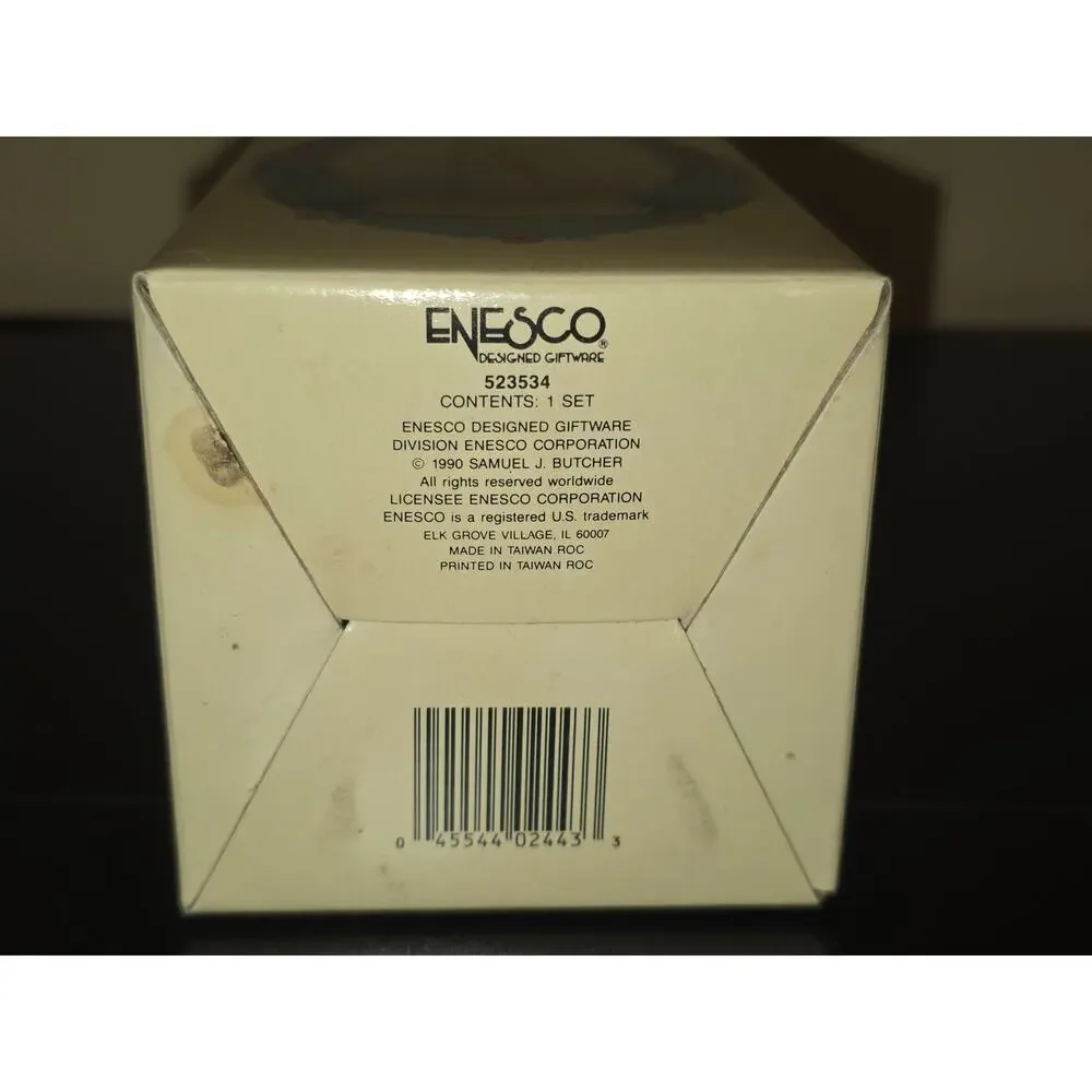 Enesco Precious Moments Easter 1991 “Old Rugged Cross” Egg Bisque 523534
